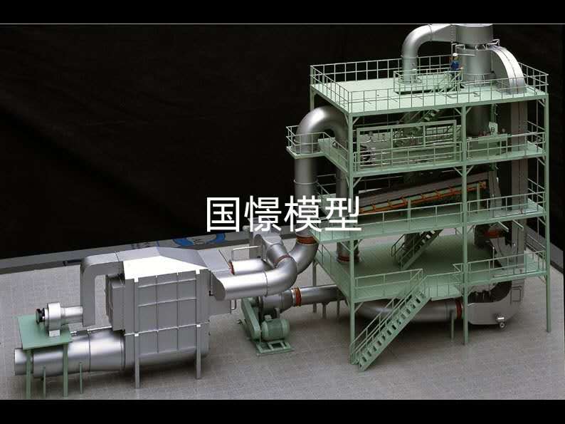 调兵山市工业模型