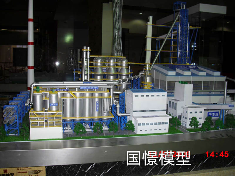 调兵山市工业模型